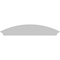 Ekena Millwork Arched Architectural Grade PVC Pediment, 66"W x 14"H x 2-3/4"P PEDP066X140ARD00 - alternate 2